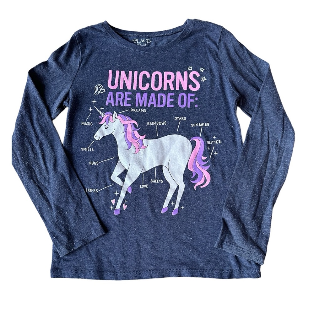 CP Sparkle Unicorn Longsleeve Tee